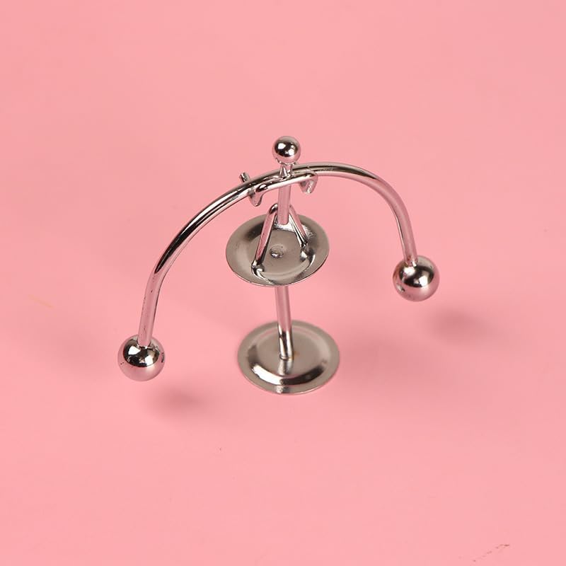 2pcs Swing Balance Ornament, Newtonian Physics Desktop Decor & Office Relaxation Toy