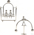 2pcs Swing Balance Ornament, Newtonian Physics Desktop Decor & Office Relaxation Toy